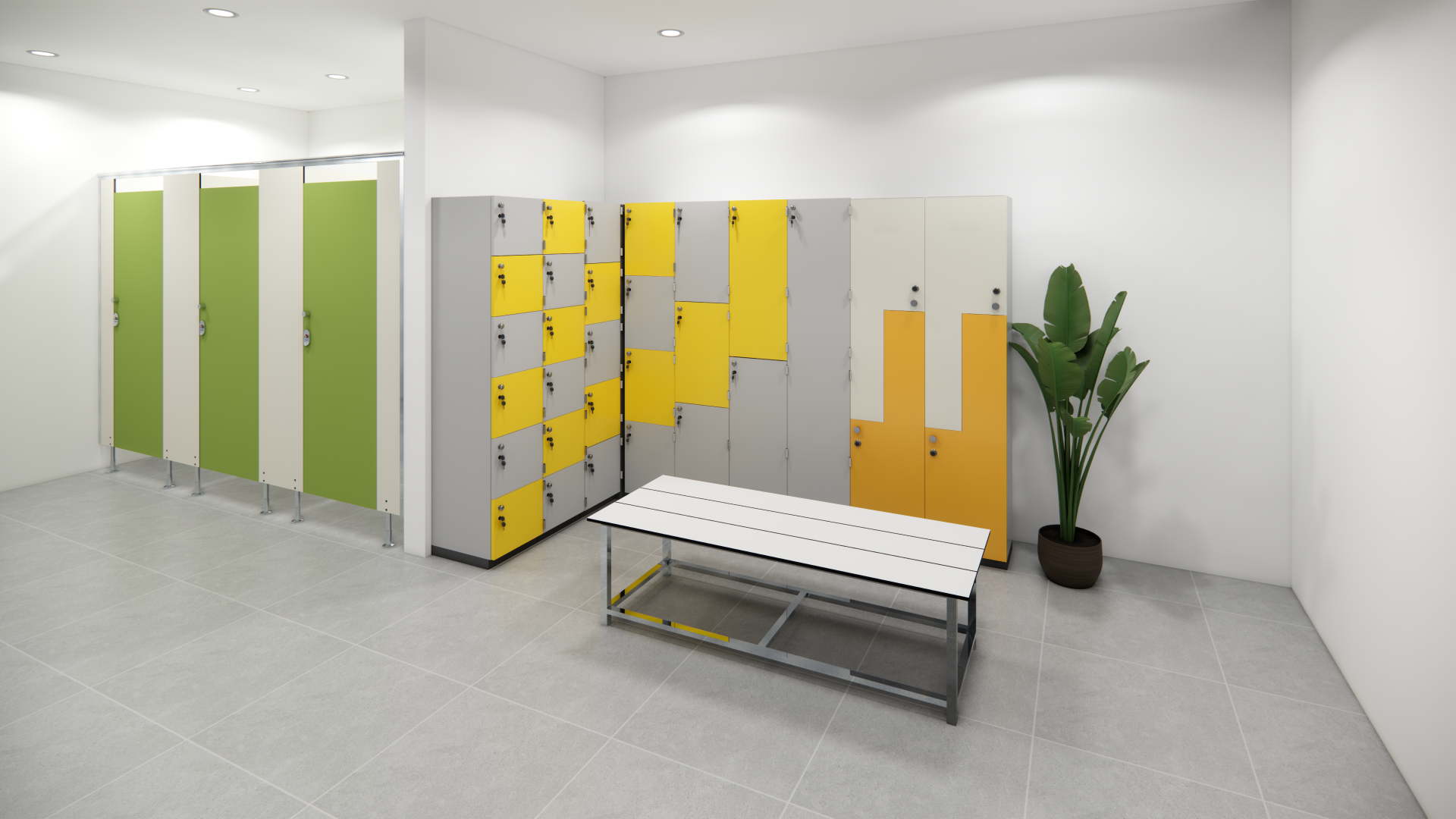 Hpl Gym Lockers Partition